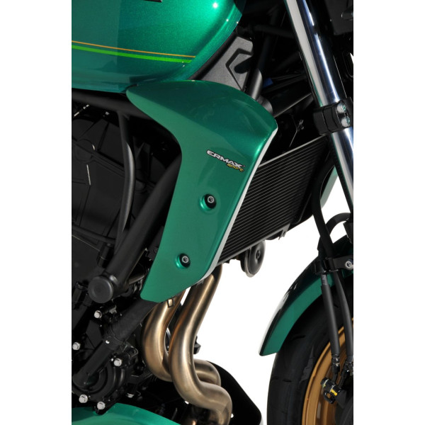 Ermax Ermax radiator cheeks | candy emerald green [gn1] | kawasaki z650 rs 2021>current